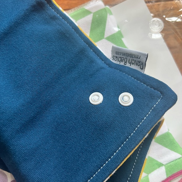 Rench Babies ZARA Deluxe Edition Reversible bandana bibs - Picture 4 of 5